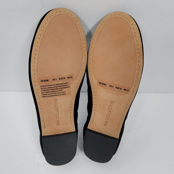 206 Collective Ballet Flats Women's Black Shoes US Size 6B NIB - Picture 9 of 10
